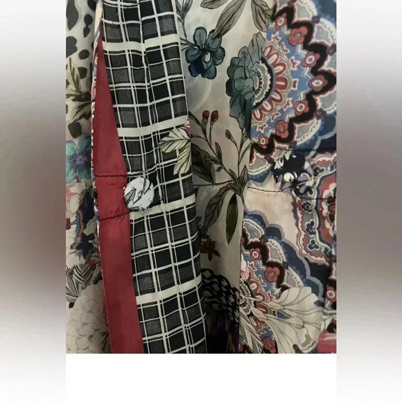 $420 Johnny Was Betzy Emilia Paisley Print Silk Kimono Top Size XL. - Picture 7 of 12